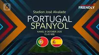 Portugal vs Spanyol (Liputan6.com/Abdillah)