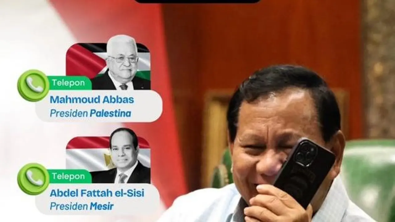 Presiden Prabowo Subianto menghubugi sejumlah pemimpin negara Muslim untuk silaturahmi dalam rangka Hari Raya Lebaran.