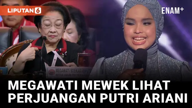Kagum dengan Putri Ariani, Megawati: Saya Sampai Nangis-nangis!
