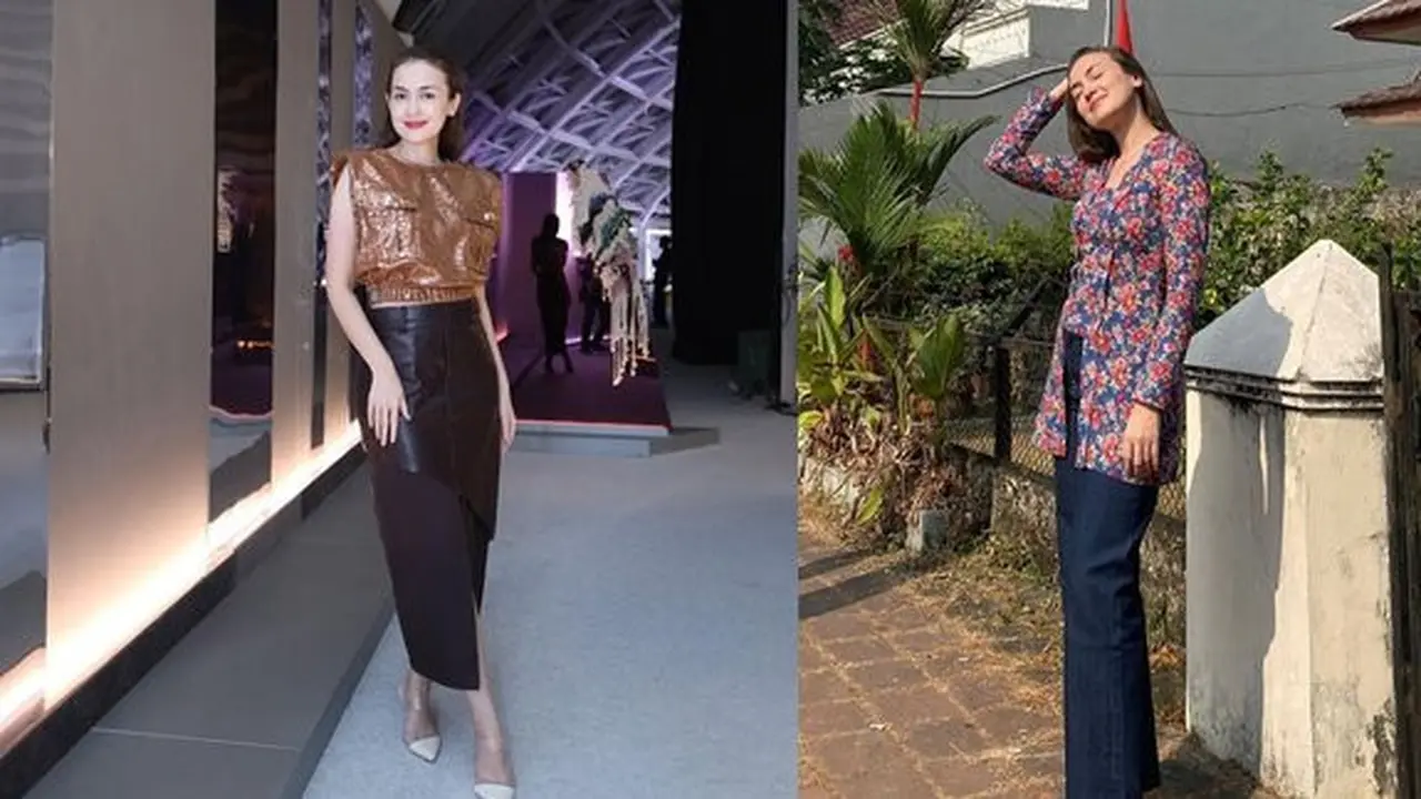 Rianti Cartwright tampil fresh dan stylish. (credit:instagram.com/riantic)