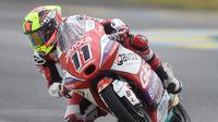 Pembalap Solunion GASGAS Aspar Team di Moto3, Sergio Garcia. (AFP/JEAN-FRANCOIS MONIER).