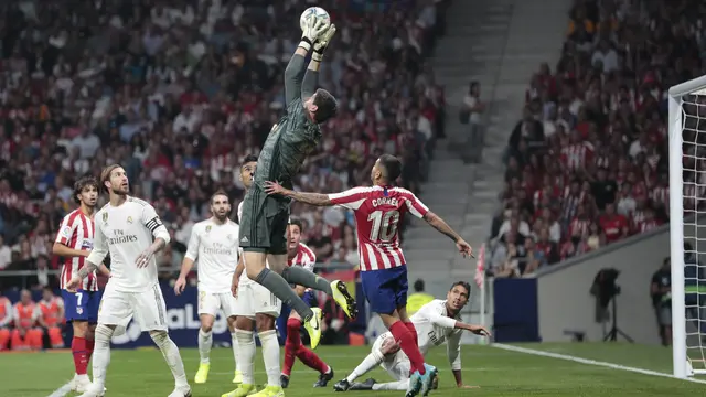 Real Madrid Tahan Imbang Atletico di Wanda Metropolitano