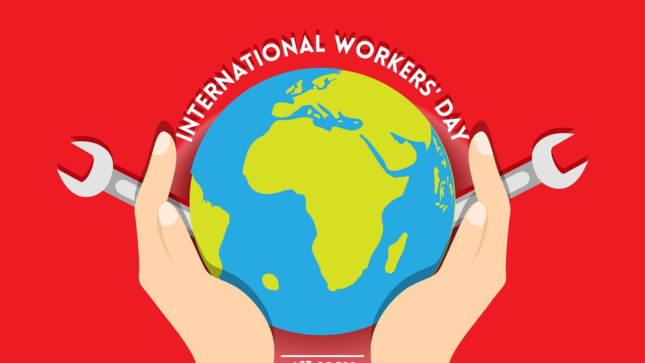 Ilustrasi Hari Buruh, May Day, 1 Mei