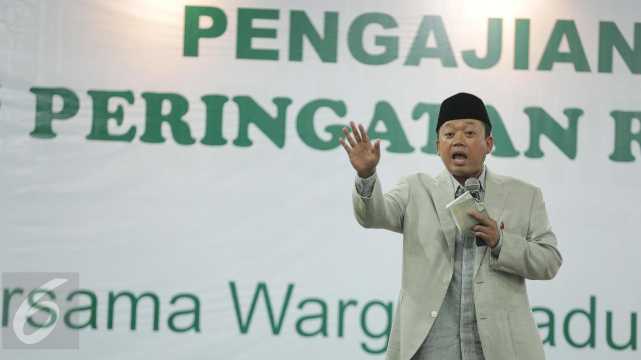 Nusron Wahid Hadiri Pengajian Umum Peringatan Rajabiyah