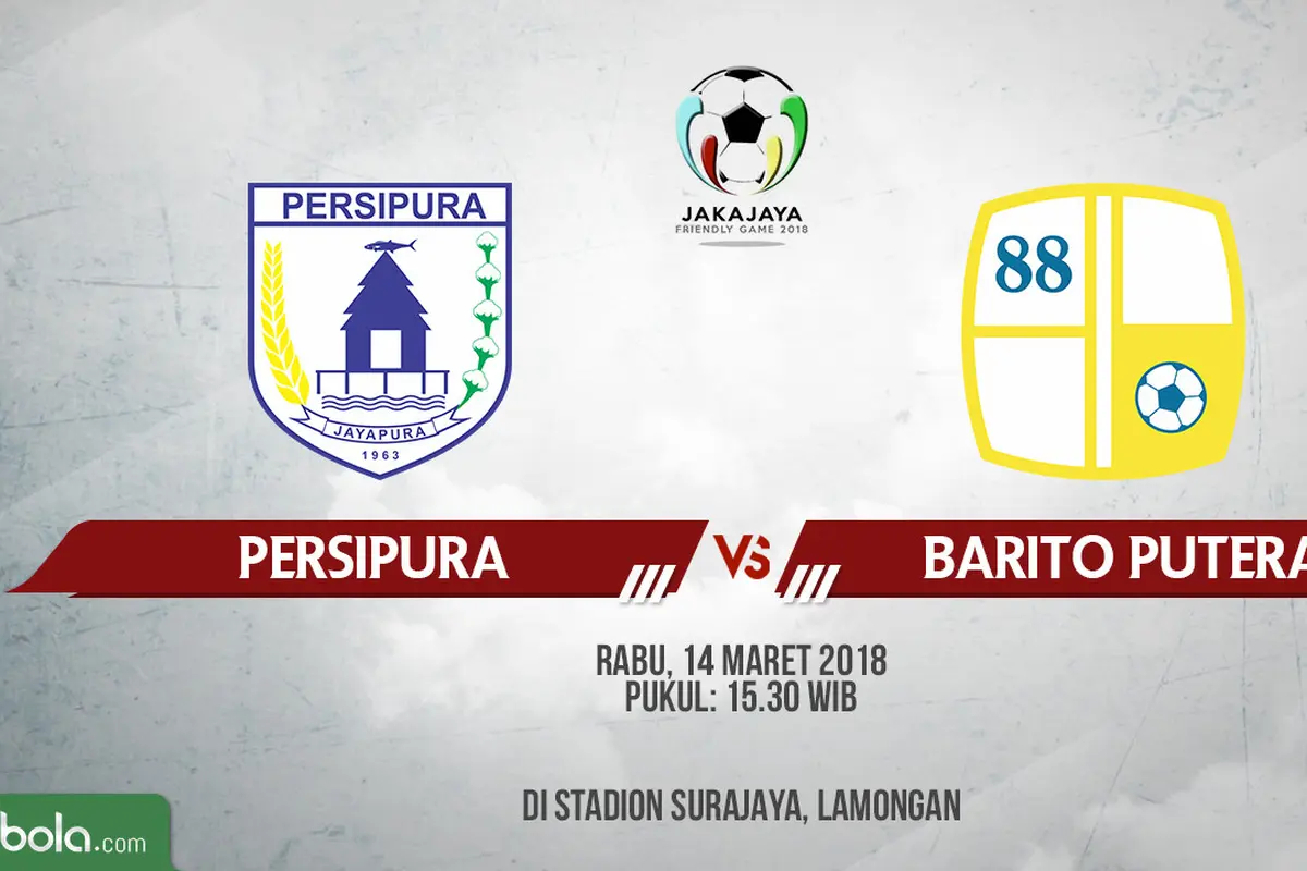 Persipura Jayapura Vs Barito Putera