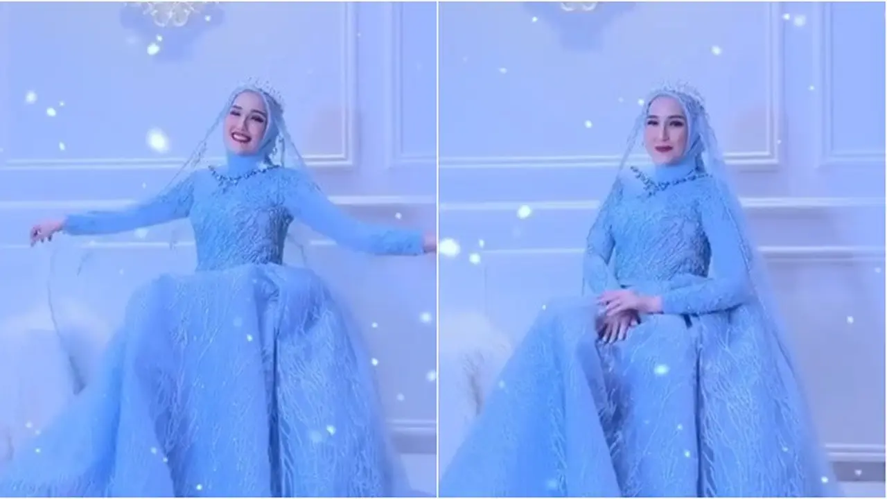 6 Pemotretan Adelia Pasha Tampil Jadi Princess Elsa Frozen Ini Curi Perhatian