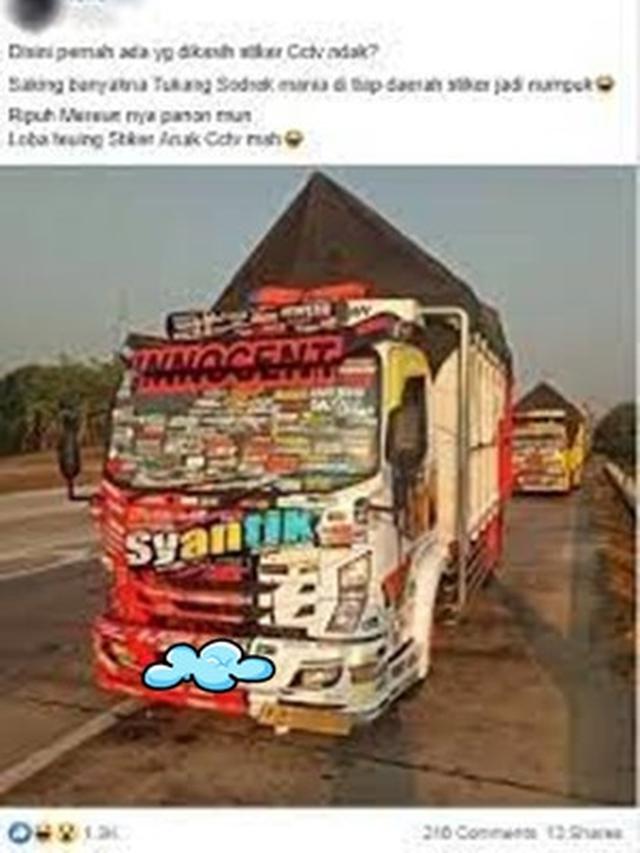 9 Stiker Kendaraan Ini Terlalu Berlebihan, Jadi Pusat Perhatian di Jalan