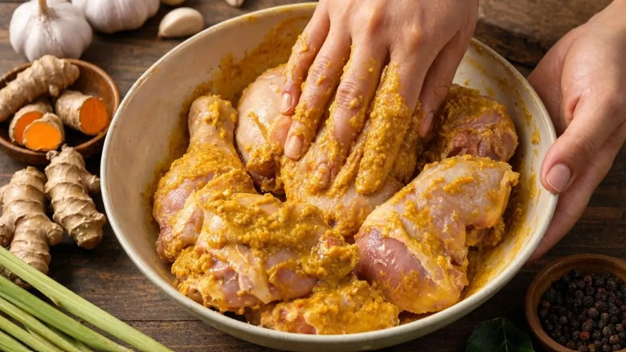 Cara Menghilangkan Bau Amis Ayam Sebelum Dimasak (AI Generated)