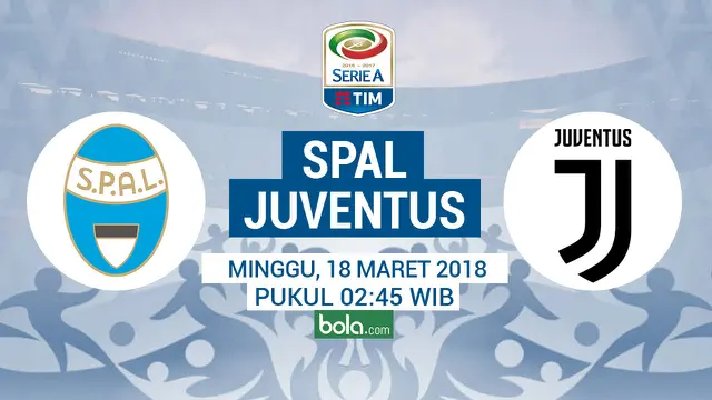 SPAL vs Juventus