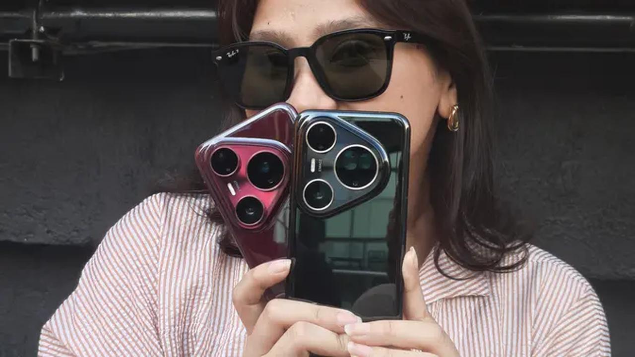 Huawei Pura 80 Pro dan Huawei Pura 80 Ultra.(Liputan6.com/ Anka Fergy Agustian)