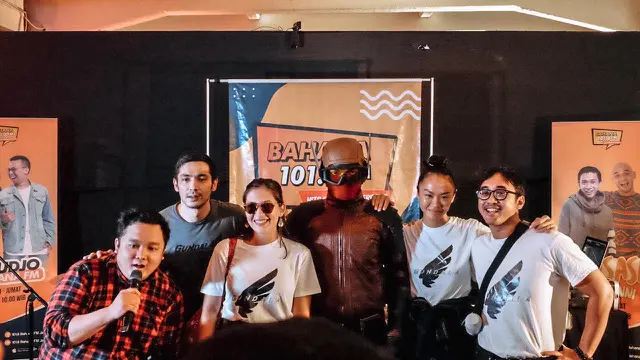 4 Pemain Gundala di Stasiun MRT Dukuh Atas