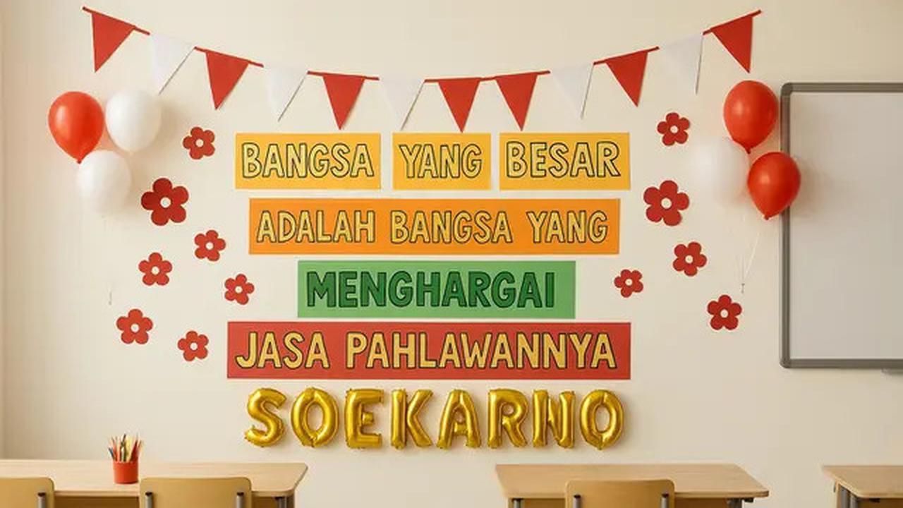 8 Ide Hiasan Dinding Kelas untuk 17 Agustus, Meriah dan Kreatif