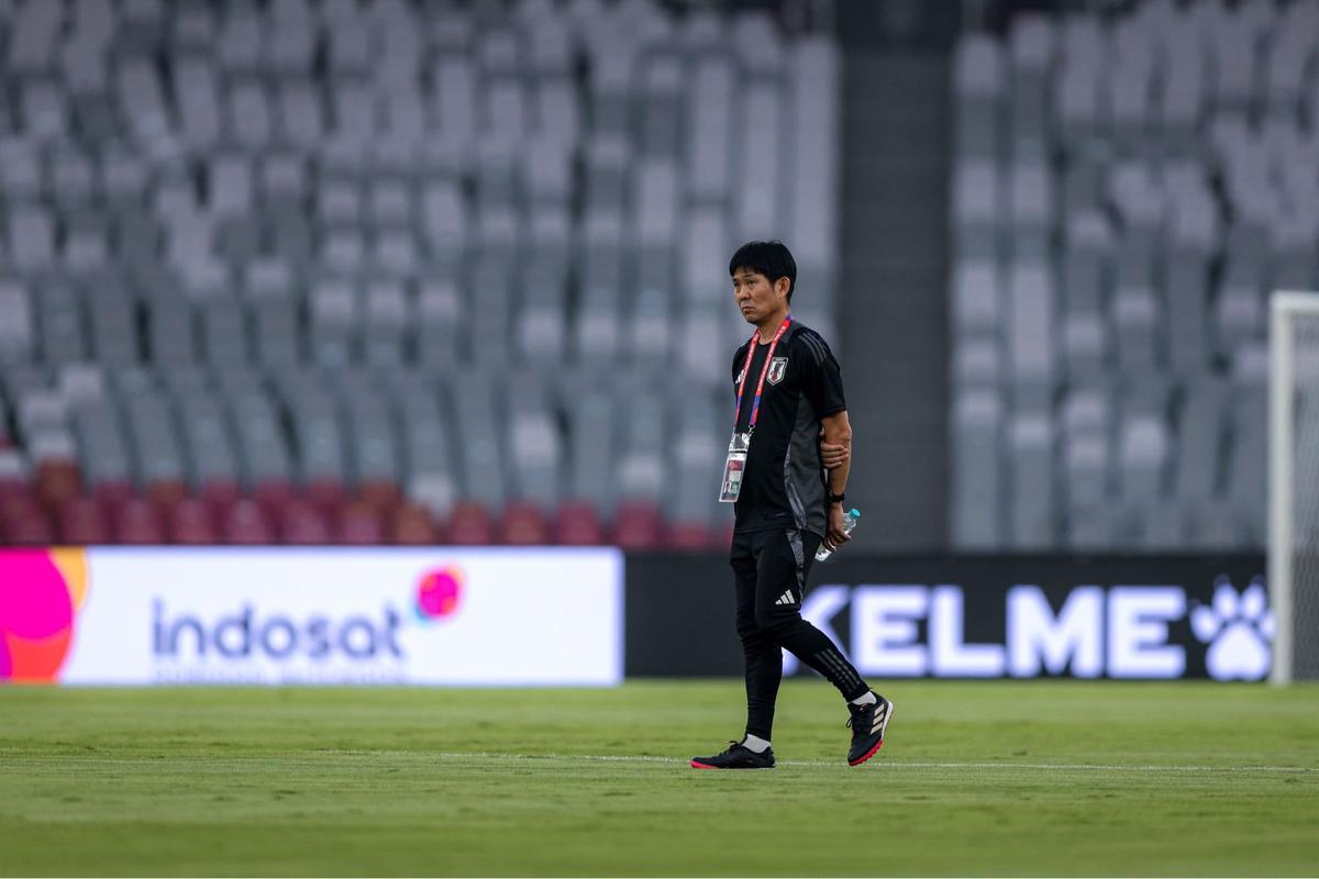 Timnas Jepang jajal rumput Stadion GBK