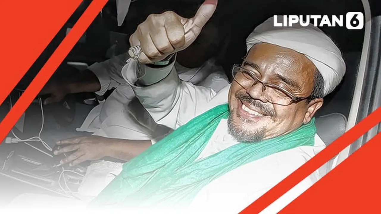 Banner Infografis Rizieq Shihab dan Penelusuran Covid-19. (Liputan6.com/Immanuel Antonius)