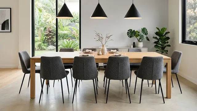Lampu Gantung Berbentuk Kerucut untuk Ruang Makan Modern
