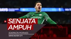 Berita video Ederson Moraes, yang menjadi senjata ampuh Pep Guardiola saat Manchester City mengalahkan Schalke 3-2 pada leg I babak 16 Besar Liga Champions 2018-2019, Rabu (20/2/2019).