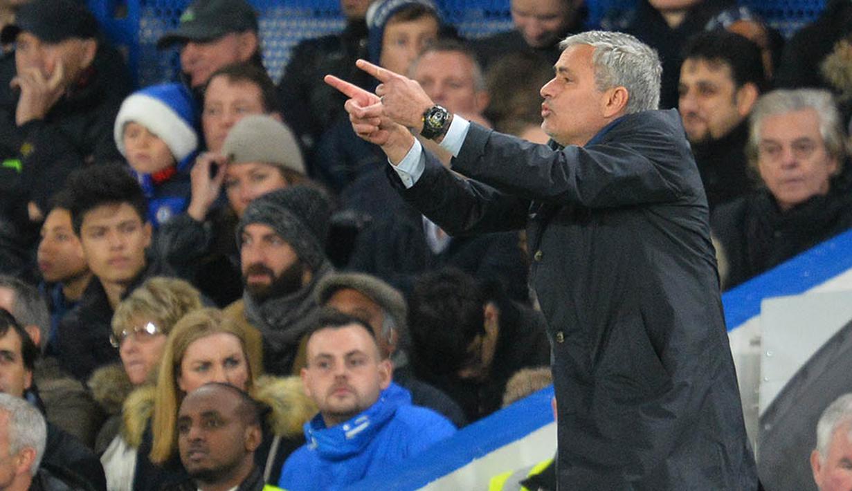 Chelsea Vs Bournemouth, Sabtu (5/12/2015). Bermain di kandang sendiri, Chelsea harus takluk dari klub promosi Bournemouth 0-1. (AFP/Glyn Kirk) 