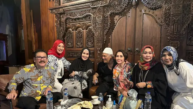 Artis Senior Buka Puasa Ramadhan di Rumah Jenny Rachman (Foto: shantywsh)