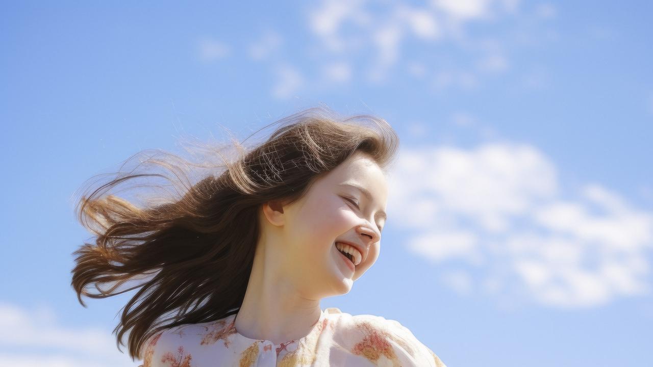 perempuan senyum cantik