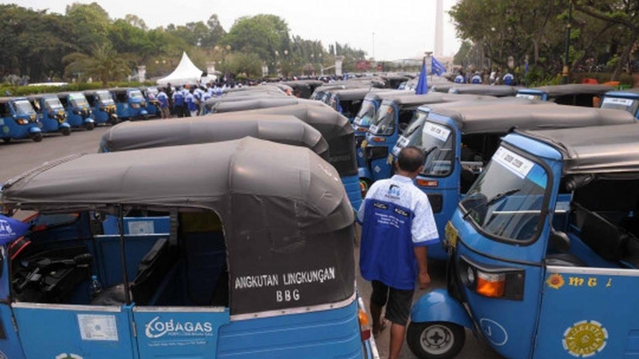 Aplikasi bajaj online meluncur di Monas