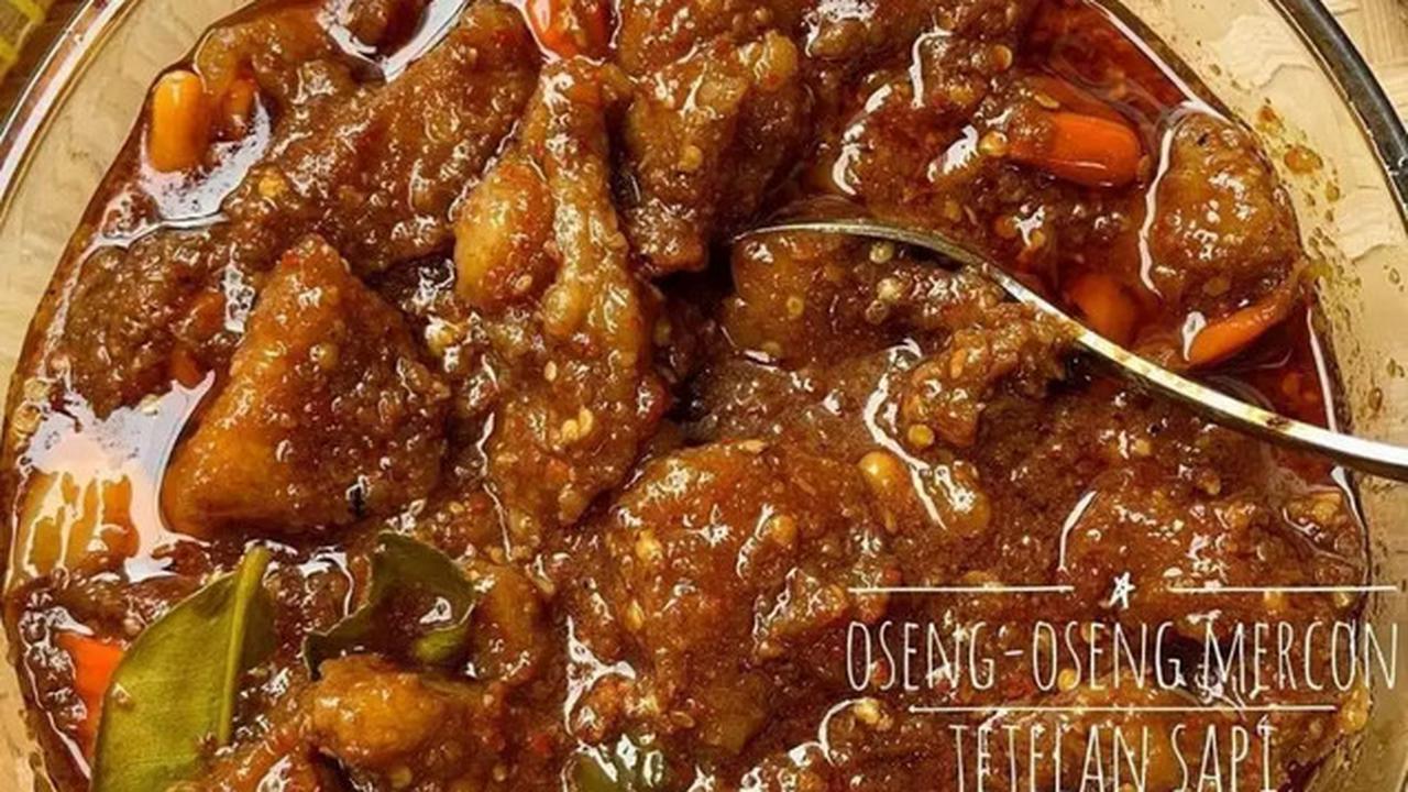 3. Resep Oseng Mercon Sapi Tetelan<br>