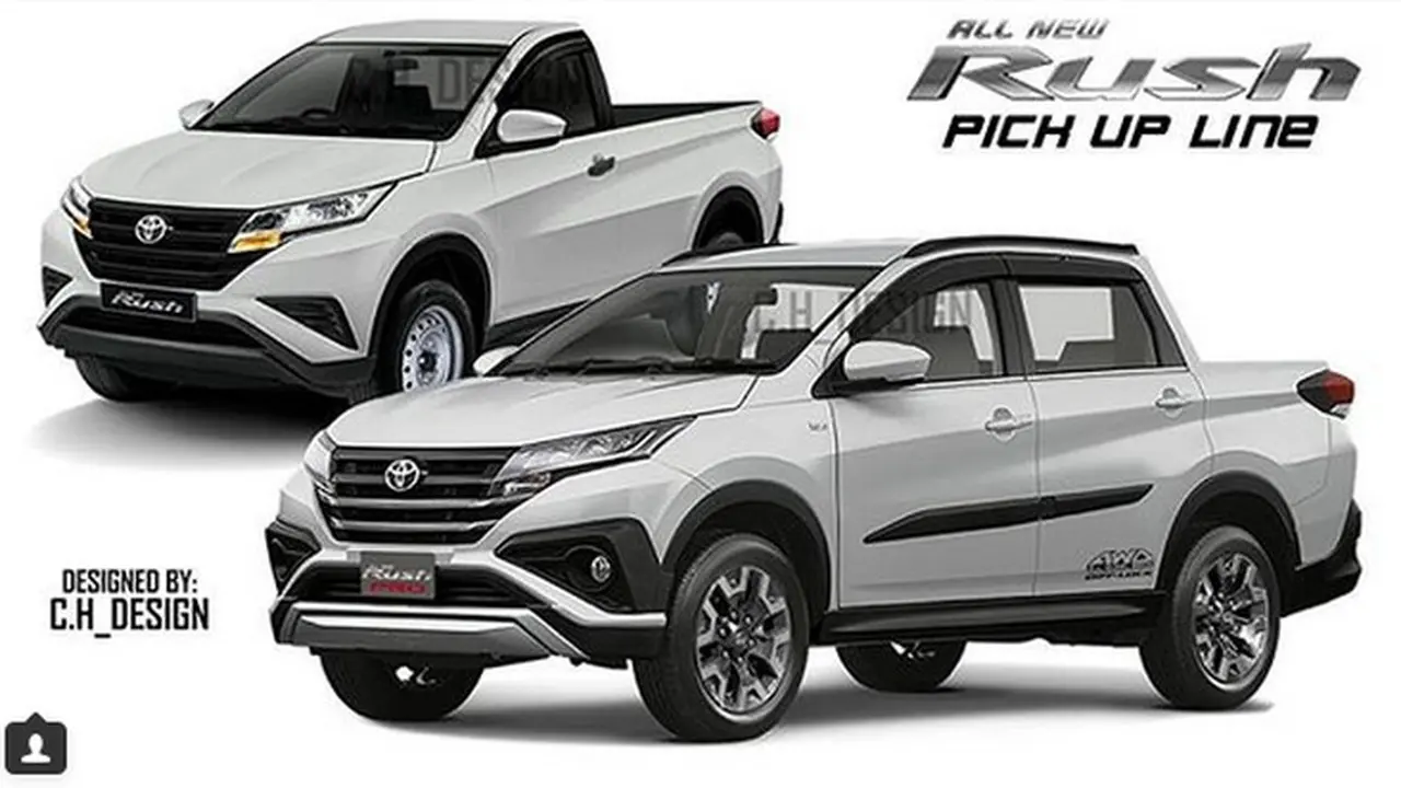 Toyota all new Rush pickup