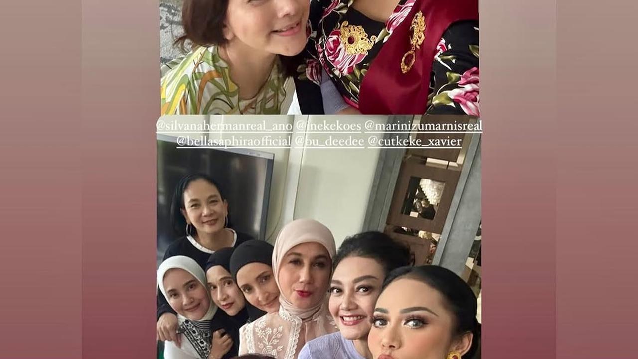 Potret Geng Artis Lawas Awet Muda, Bella Saphira Tampil Cantik Bareng Marini Zumarnis Hingga Kris Dayanti