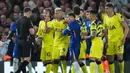 Mereka wajib minimal imbang atau West Ham harus kalah atau seri untuk lolos dari jeratan degradasi pada satu laga tersisa di Liga Inggris. Tottenham dijadwalkan akan melawan Everton pada Sabtu (23/05) waktu setempat dalam pertandingan penentuan tersebut. (AP Photo/Kirsty Wigglesworth)