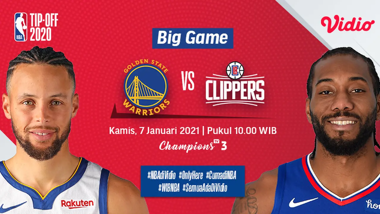 Big Game NBA 2020/2021 di Vidio
