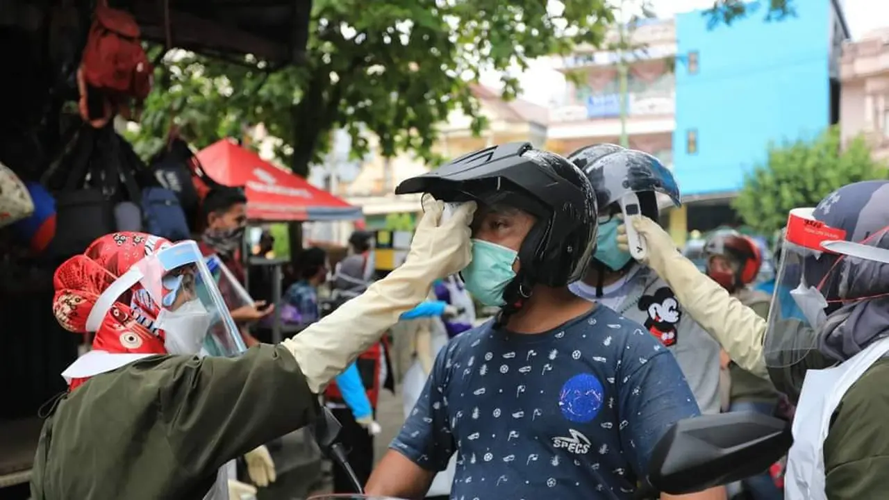 Simulasi new normal di Tarakan
