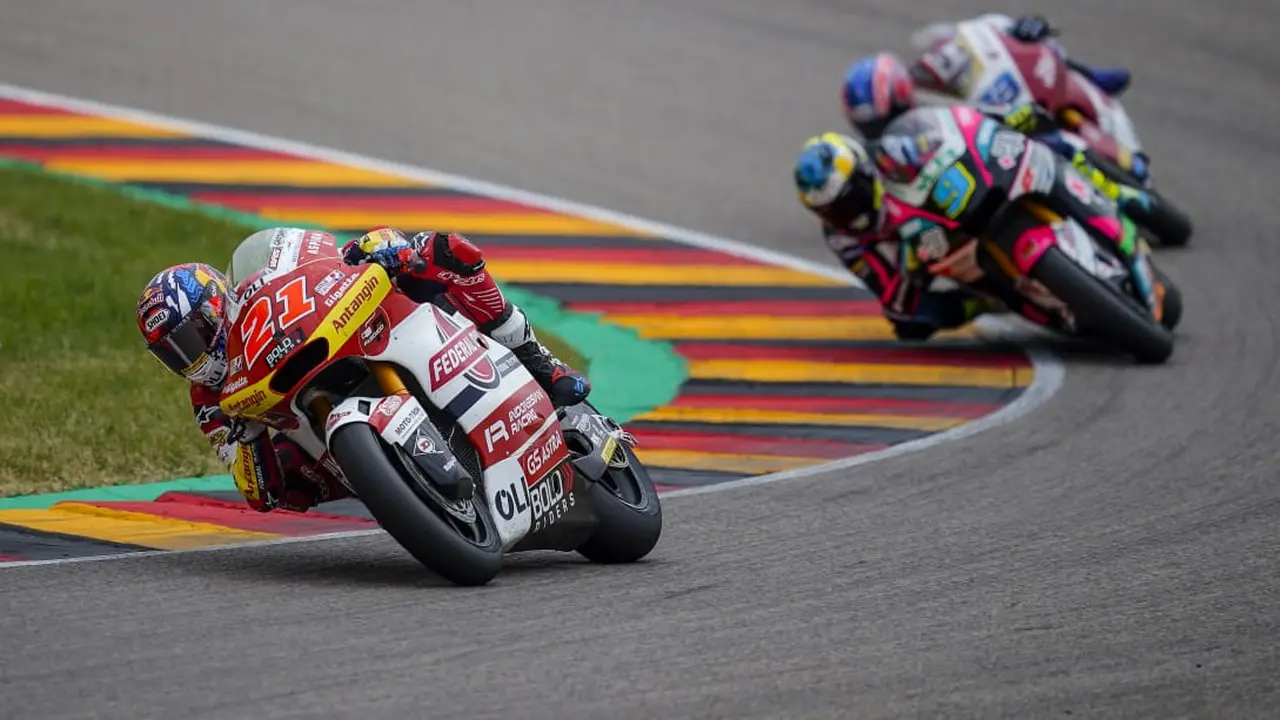 Pembalap Federal Oil Gresini Moto2 berhasil mengamankan poin penting usai menjalani Moto2 Jerman 2021, Minggu (20/6).