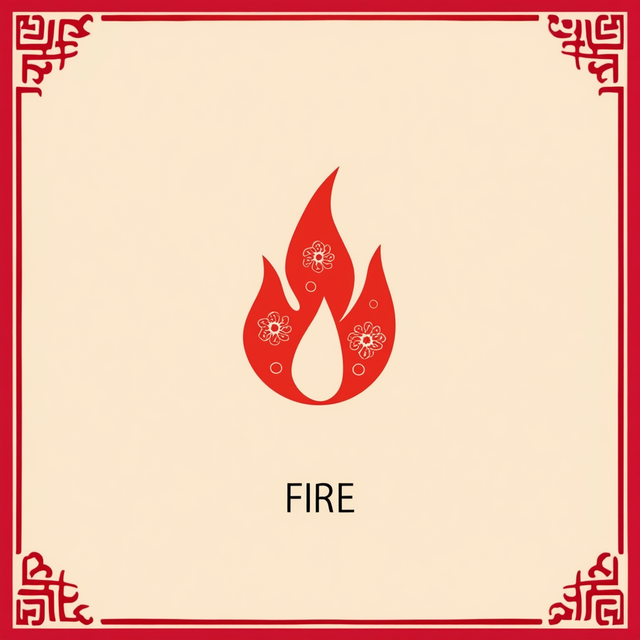 Chinese Zodiac Element - Fire