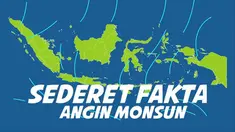 Angin Monsun akan melintasi Sulsel pada 10-12 Januari. Wilayah Timur Indonesia juga akan dilintasi angin monsun.