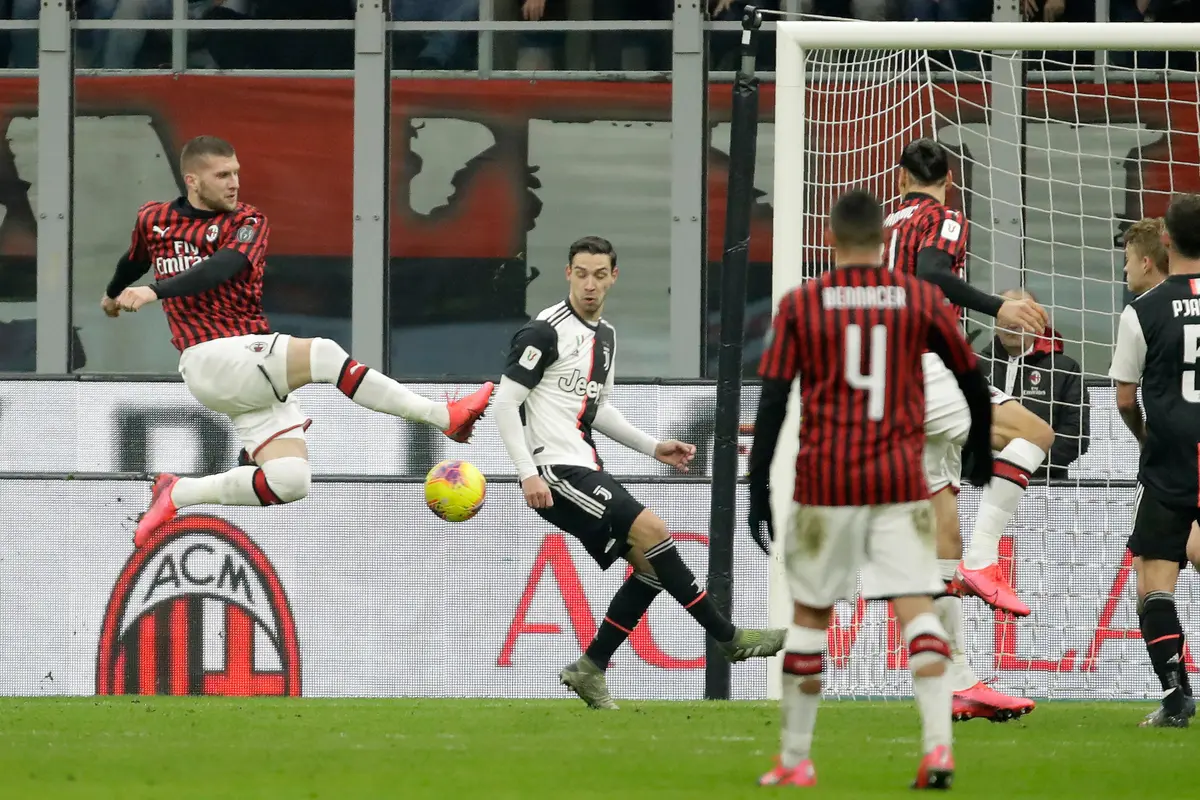 Juventus Ditahan Imbang AC Milan di San Siro
