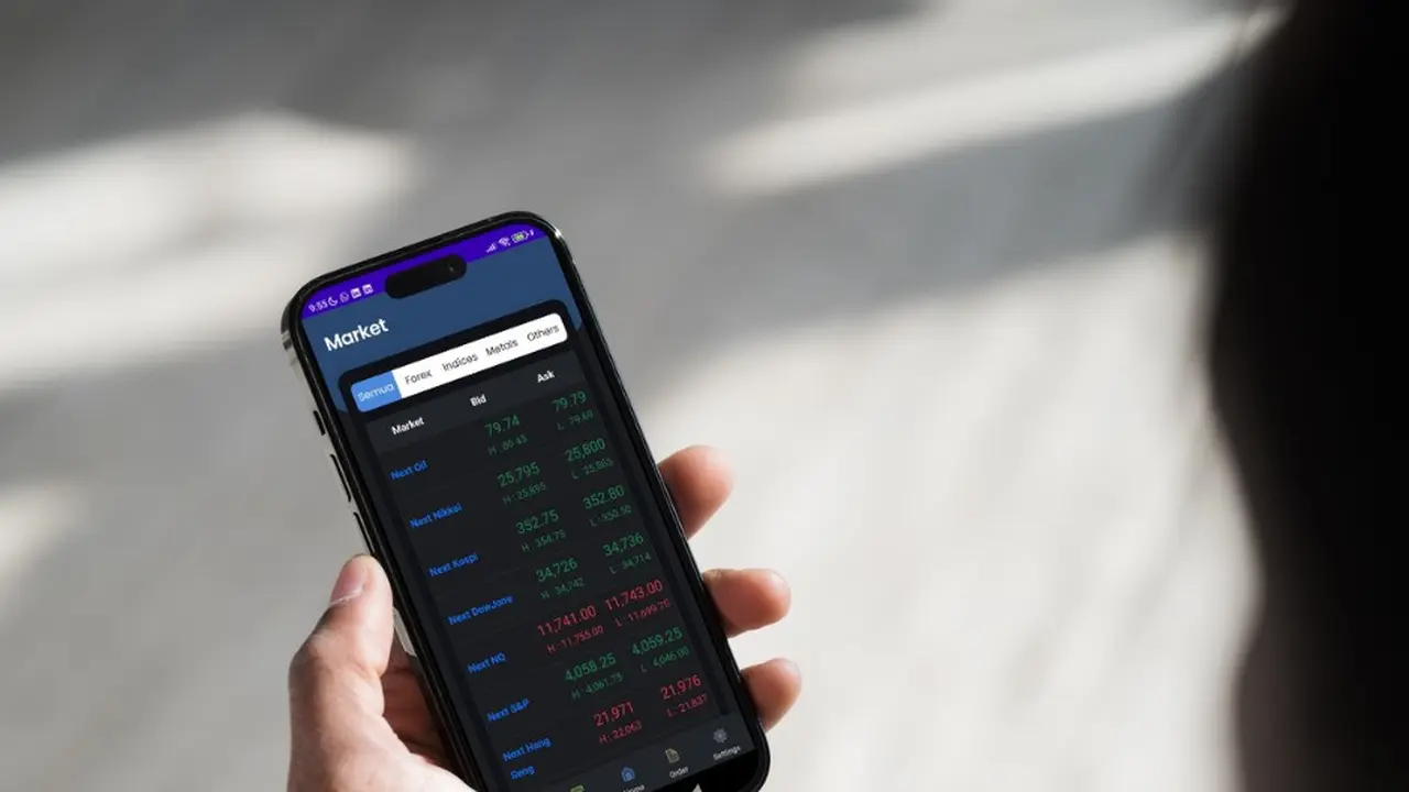 Aplikasi unggulan IBFTrader. (Liputan6.com/ ist)