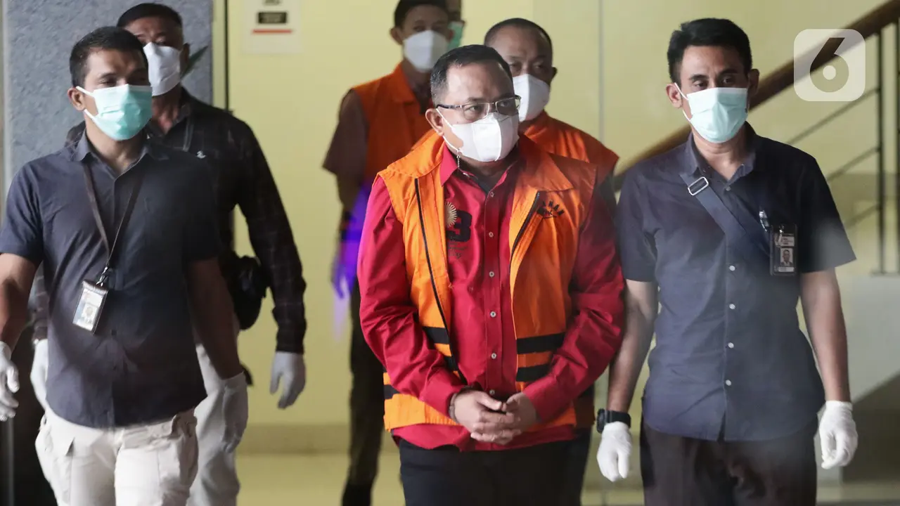 Bupati Musi Banyuasin Dodi Reza Alex Nurdin Ditahan KPK