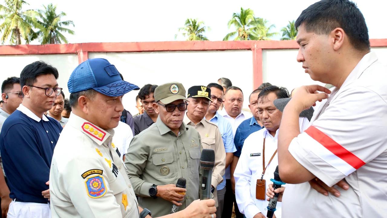Dorong Penyaluran Bantuan di Tapteng, Kasatgas Tito Tekankan Percepatan Pendataan
