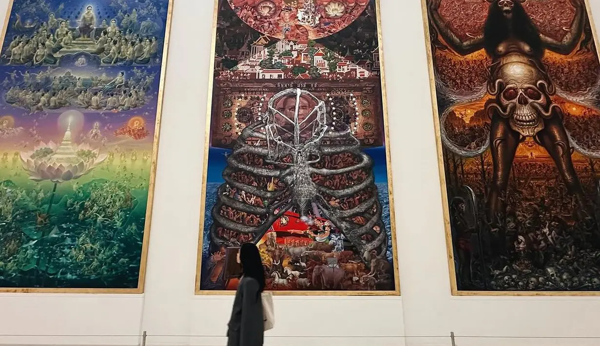 Gaya Isyana memadukan blazer, kaus, dan celana pendek pun menarik perhatian netizen. [Foto: Instagram/isyanasarasvati]