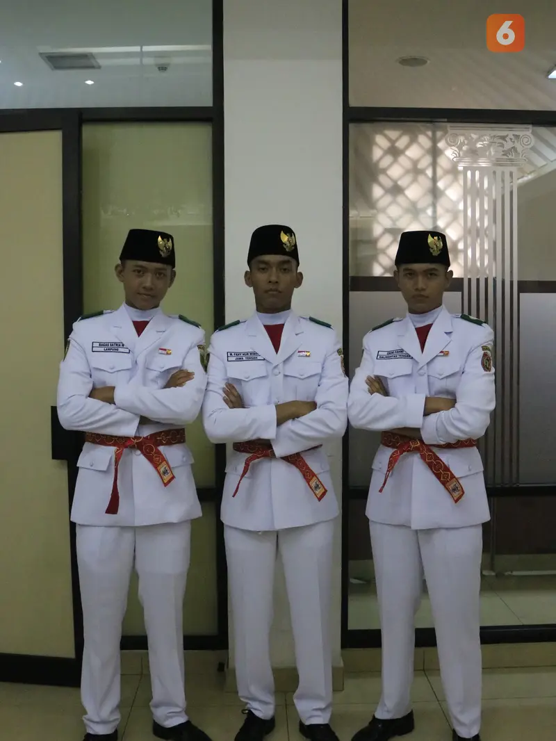 Paskibraka 2019, Paskibraka Nasional 2019, Paskibraka, HUT ke-74 RI, HUT RI ke-74, Bagas Satria Wijaya, Muhammad Fany Nur Wibowo, Zaini Fahmi