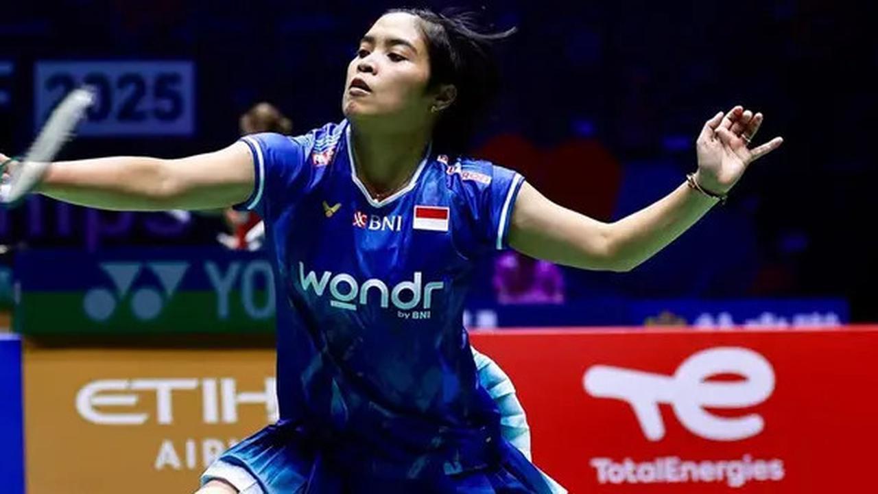 Hasil Kejuaraan Dunia Bulutangkis 2025: Menang Mudah di Babak pertama, Gregoria Mariska Hadapi Tunggal Putri Denmark ke 32 Besar