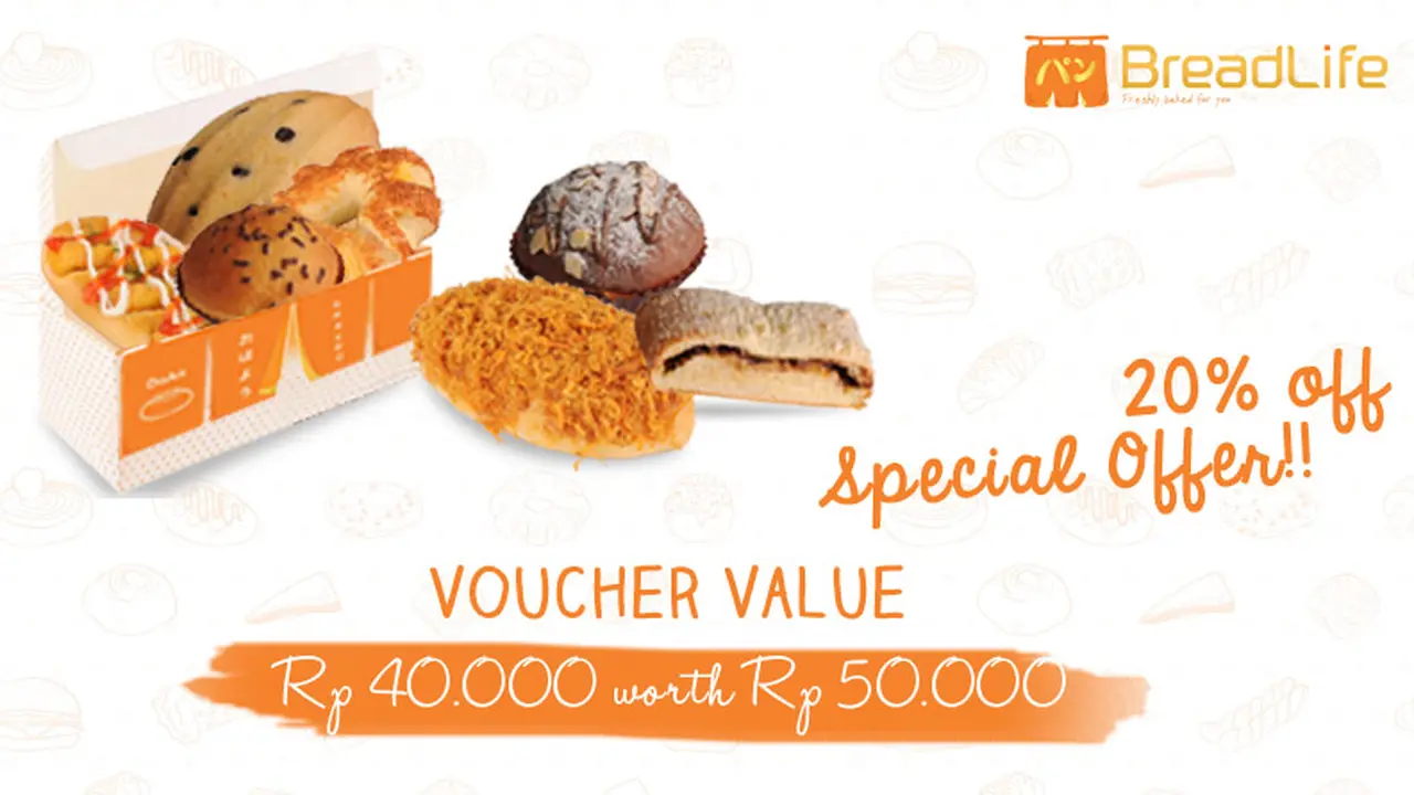 Breadlife Diskon 20 Persen di lakupon.com