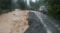 Tergerus Banjir, Jalan Lintas Tangse-Beureunuen Terputus