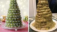 Potret Kue Pohon Natal Gagal Ini Bikin Elus Dada. (Sumber: Bored Panda)