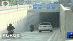 Uji coba underpass Matraman, Jakarta, menimbulkan kemacetan parah di sejumlah daerah.