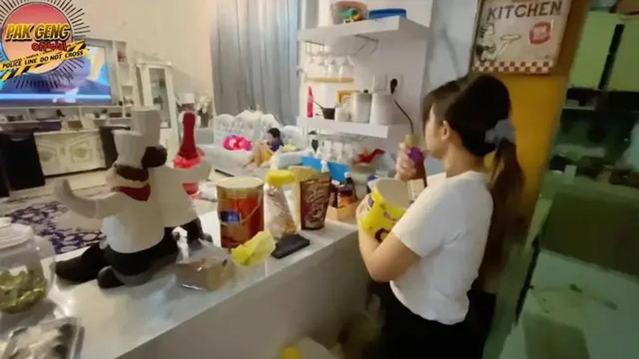 Potret Dapur Via Vallen, Estetika Mewah yang Menggabungkan Tradisional dan Modernitas