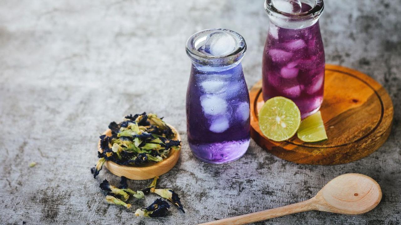 <b>Resep Es Bunga Telang Lemon </b><br>