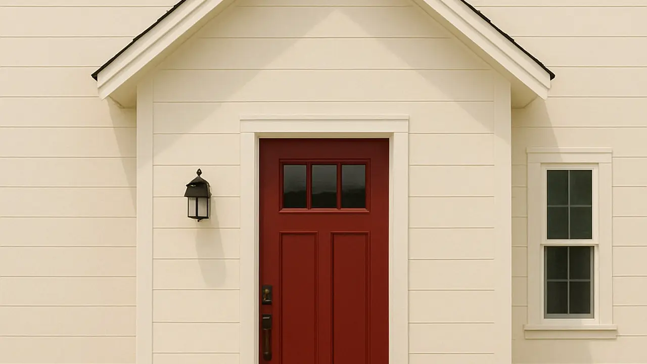 Inspirasi Warna Cat Pintu Depan Rumah Minimalis/ChatGPT