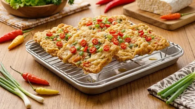 Resep Tempe Kriuk Cabe Ambyar