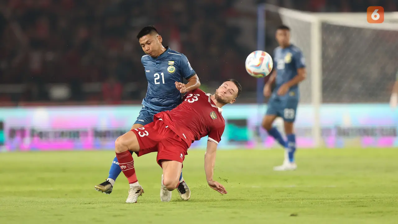 Kualifikasi Putaran Pertama Piala Dunia 2026 Zona Asia: Timnas Indonesia vs Brunei Darussalam