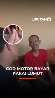 Fakta Mengejutkan di Balik Video Viral COD Motor Bayar Pakai Lumut